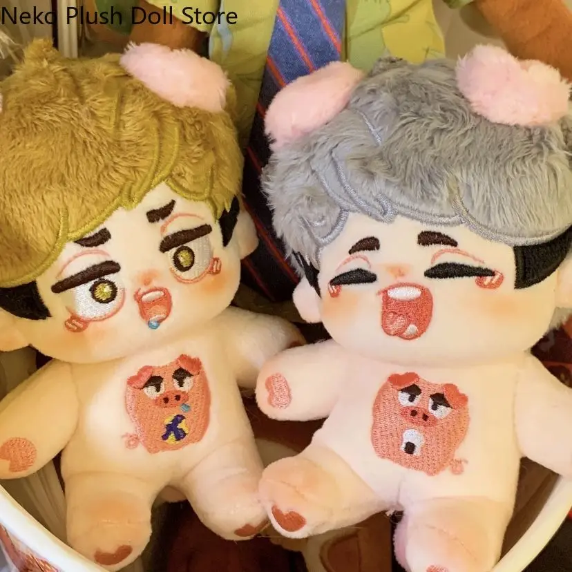 

Inarizaki Miya Atsumu Miya Osamu Anime Plush Doll Body Dress Up Clothes Plushies Stuffed Toys Figures Gift Cosplay 10cm
