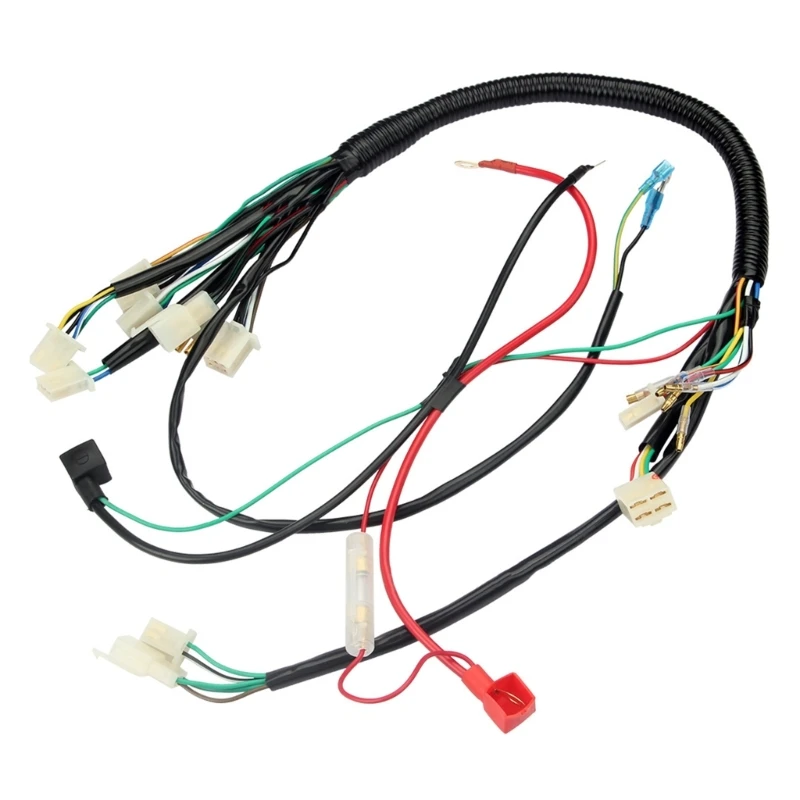 G99F Full Electric StartEngine Wiring Harness for 50cc 70cc 90cc 110cc 125cc Bike ATV Dirt Bikes Stators