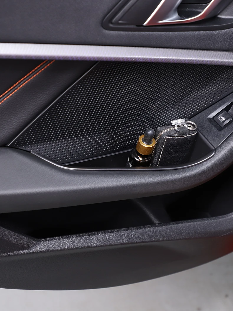 Für BMW 1er 2er Serie F40 F44 2020+ ABS Auto Vordere und Hintere Tür Innengriff Armlehne Aufbewahrungsbox Handyablage Auto-Zubehör – Detail 8