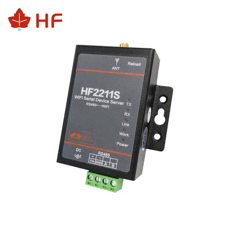 

HF2211S Serial to WiFi RS485 to WiFi/Ethernet Converter Module for Industrial Automation Data Transmission TCP IP Telnet Modbus