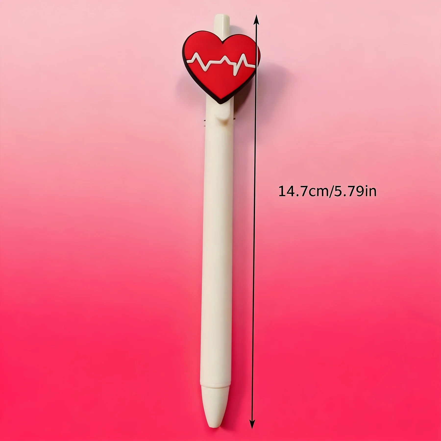 6-Pack of Random Designs, Creative Doctor and Nurse's Day Themed Ballpoint Pens, Medical Nurse-Themed Gel Pens, Reading Accessory Press-Type Gel Pens, Student Exam Ballpoint Pens with Random Designs, Black Ink Writing Smoothly, Perfect for Holiday Gifts. Perfect for Taking Notes and Writing, the Ideal Office and Study Supplies, Birthday Gifts, Christmas, Halloween, Valentine's Day, New Year Gifts, and Gifts for Friends! Easter Gifts