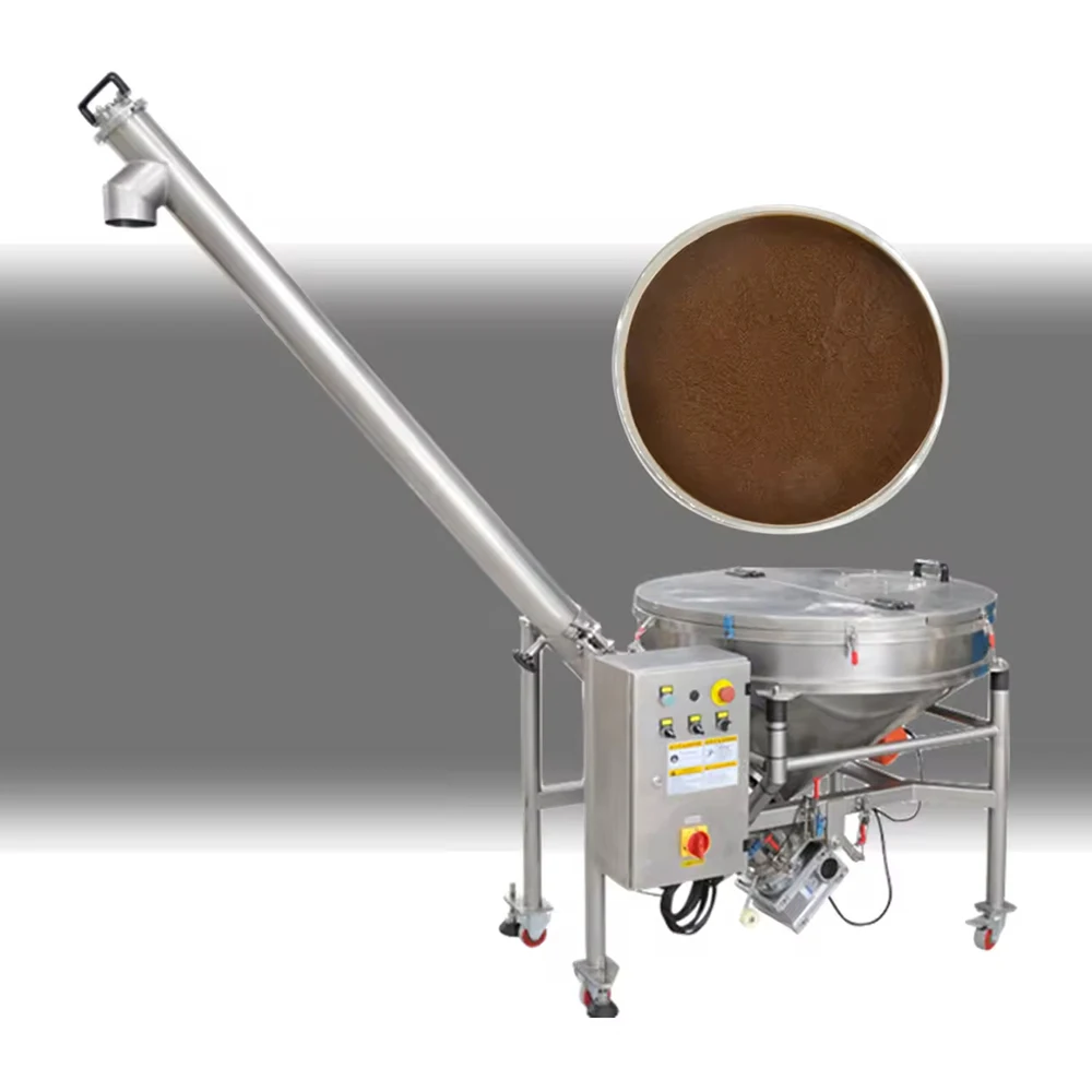 Custom Screw Elevator, Screw Conveyor Stainless Steel Vertical Loading Hopper Screw Conveyor Elevator For Corn Wheat Rice Grain