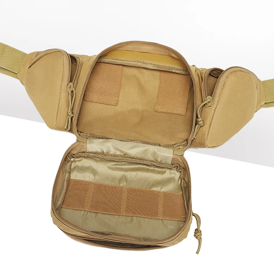 Outdoor multifunctional waist bag, large capacity, lightweight, running sports crossbody bag view 6