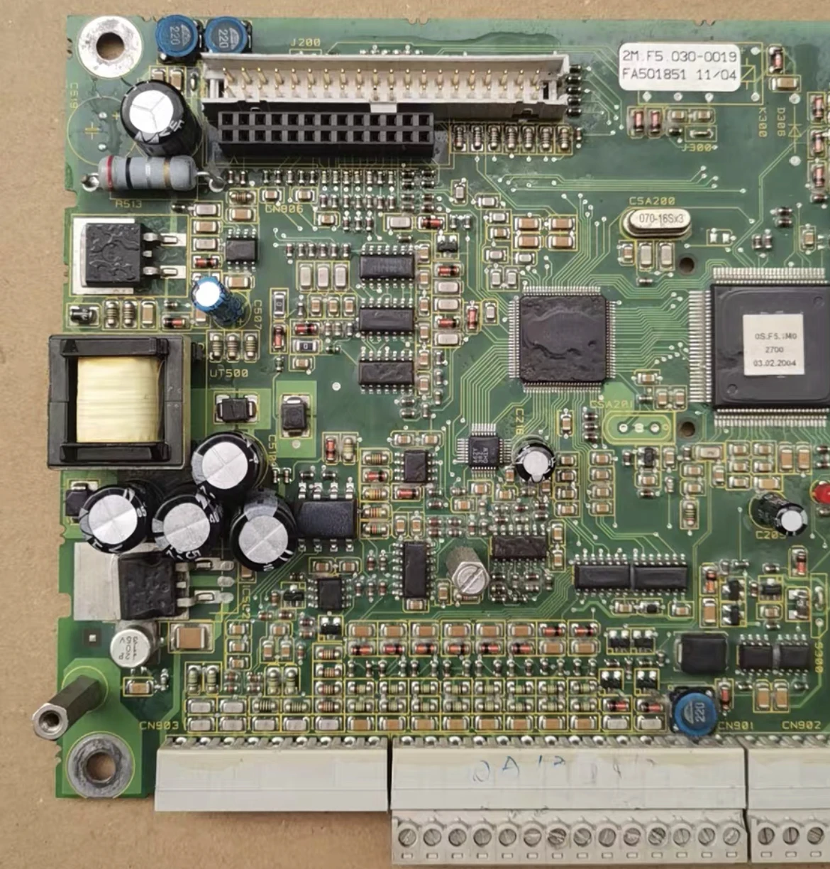 Placa base CPU convertidora F5 usada 2M. F5.030-0019