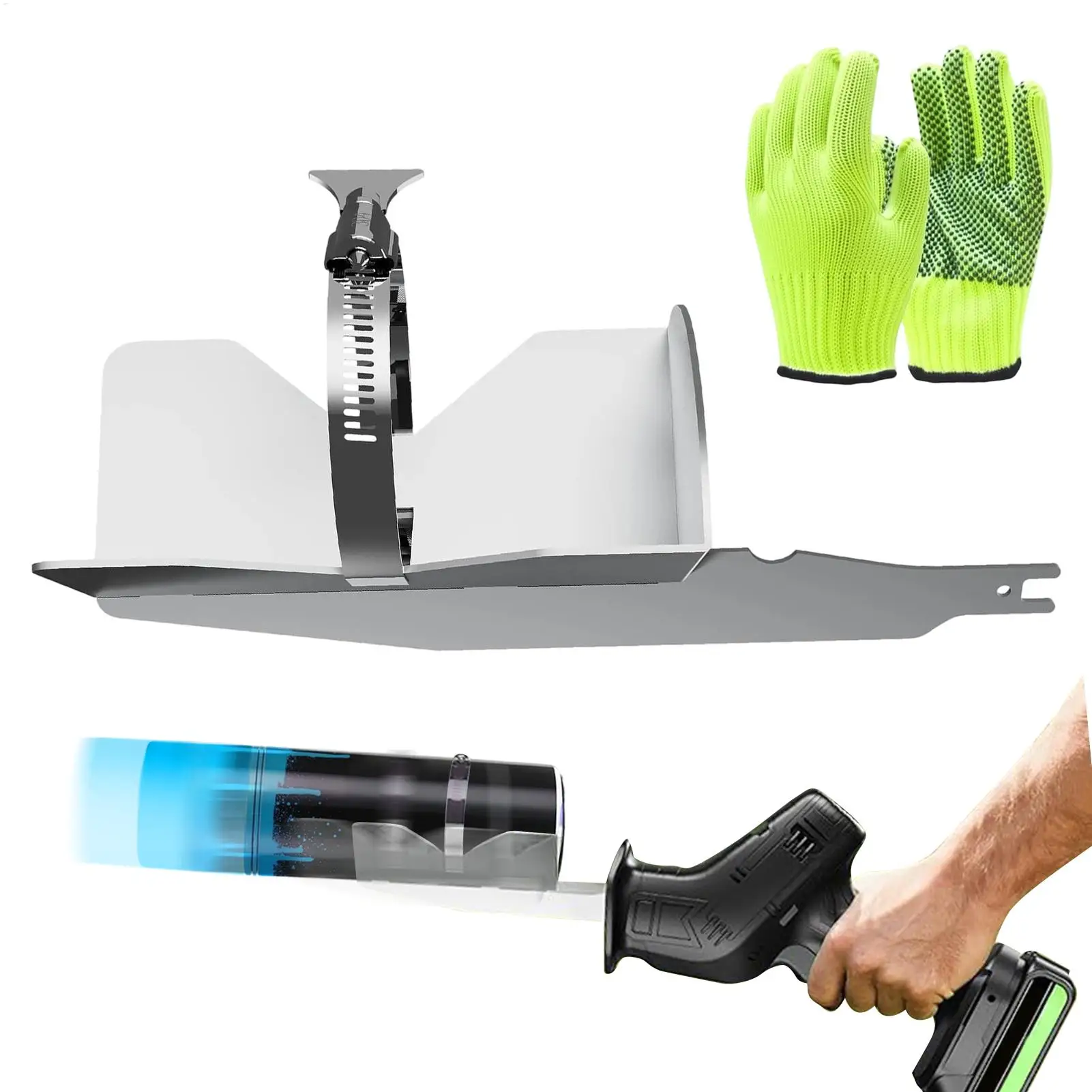 

Шейкер для краски из нержавеющей стали для распылительных баллонов, регулируемый, подходит для баллонов 2-3 дюйма, с перчатками