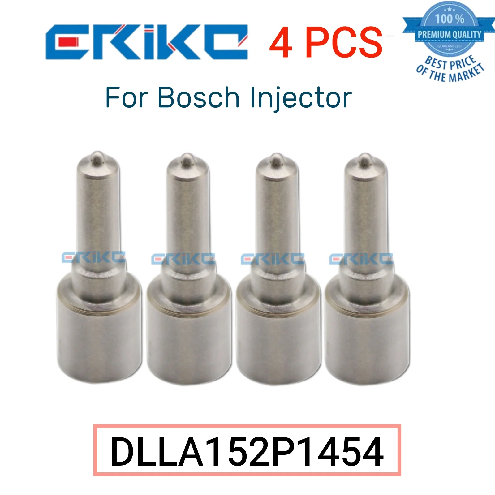 

4 PCS DLLA152P1454 Diesel Injector Nozzle DLLA 152 P 1454 Full Cone Spray Nozzle DLLA 152P1454 DLLA 152P 1454 for Bosch Injector