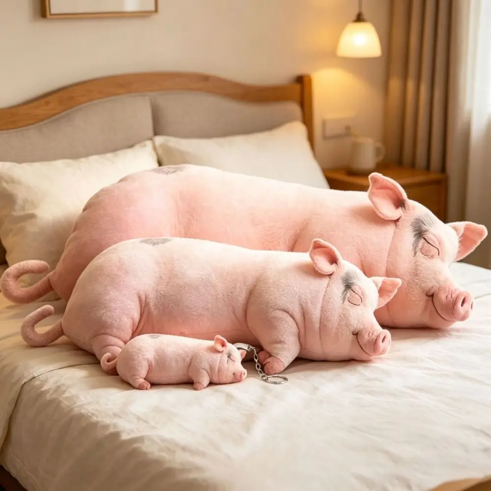 Plush Material Animal Body Pillow 40cm Size PP Cotton Filled Poultry Throw Pillows Soft Texture Cute Design