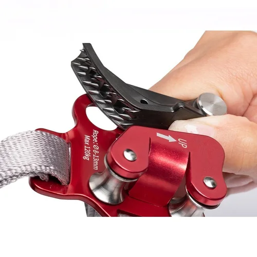 Imagen 2 del producto Elevador de escalada en roca SRT para pies al aire libre, con cinturón de Pedal, cuerda de agarre, equipo anticaída, ascendente del pie izquierdo y derecho