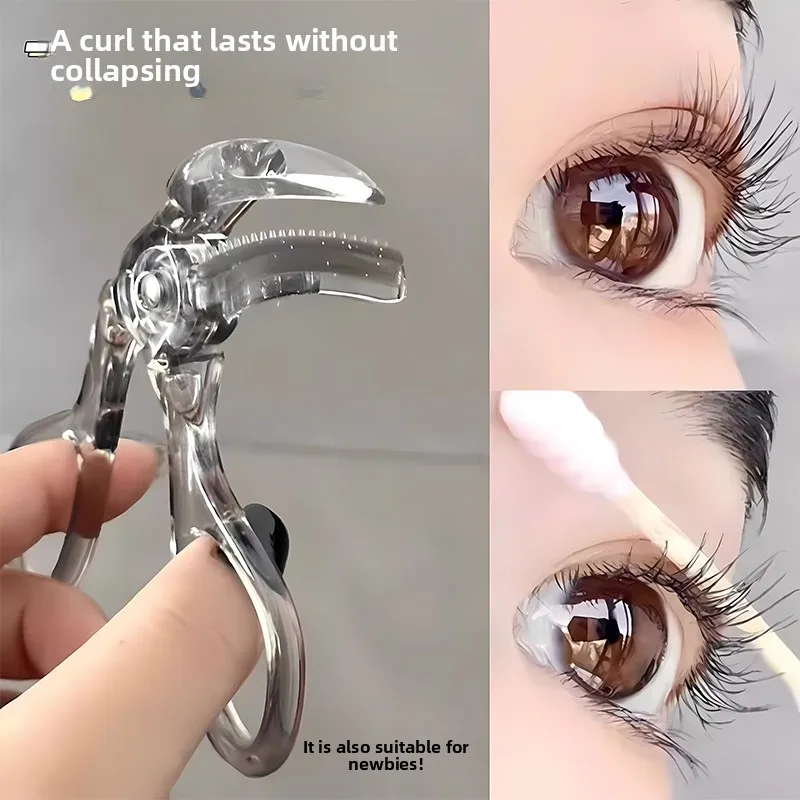 Toothed Comb Eyelash Curler Advanced Wide-angle Design Curled and Long-lasting Shaping Affordable Portable Novice