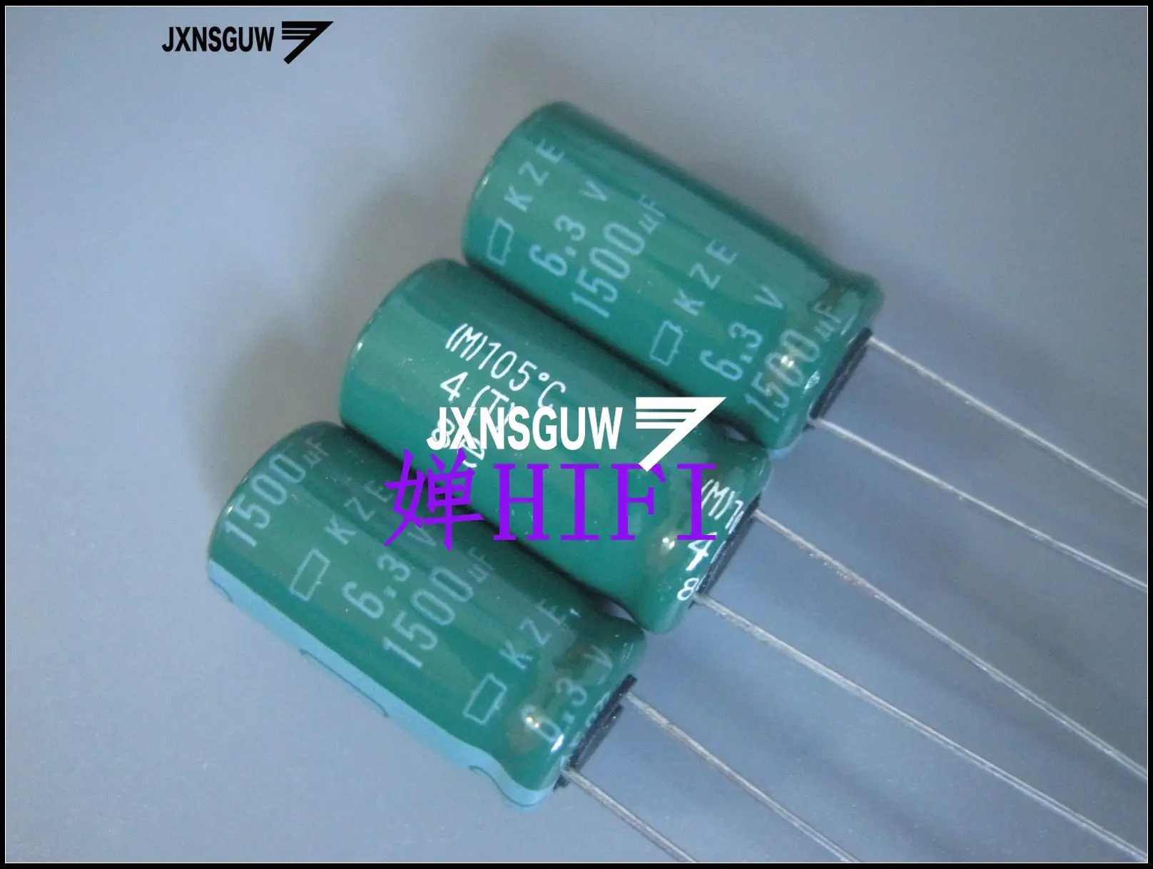 

20PCS NIPPON KZE 6.3V1500UF 10X20MM NCC Aluminum electrolytic capacitor 1500UF/6.3V CHEMI-CON 105 degrees 1500uF 6.3V