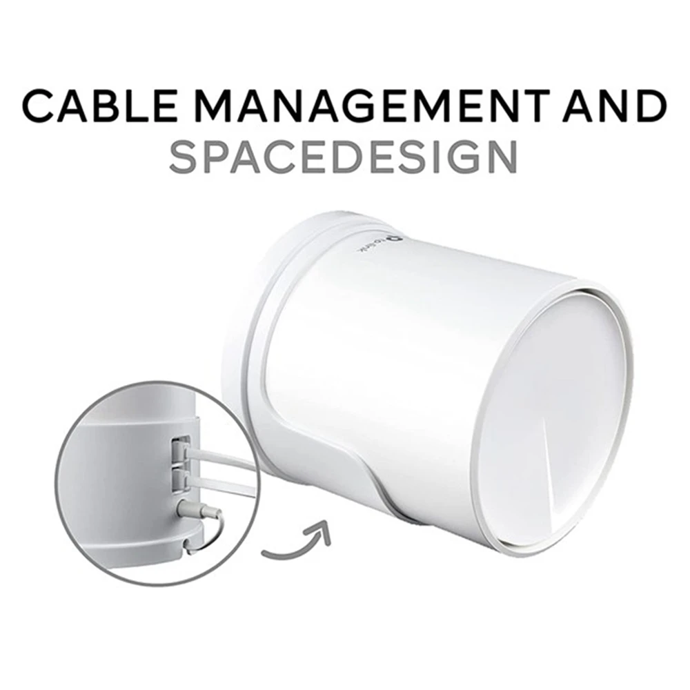 

C-Удобный настенный держатель из 3 предметов для TP-Link Deco X20, Deco X60, сетчатая Wi-Fi-система для всего дома, совместимая с домашним Wi-Fi-маршрутизатором