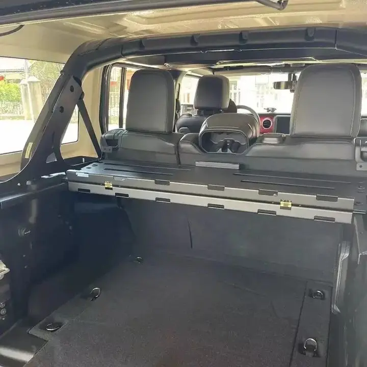 Interior Foldable Cargo Rack for Bronco 4 Doors 2022+ Hard Top Compatible Durable Steel Material