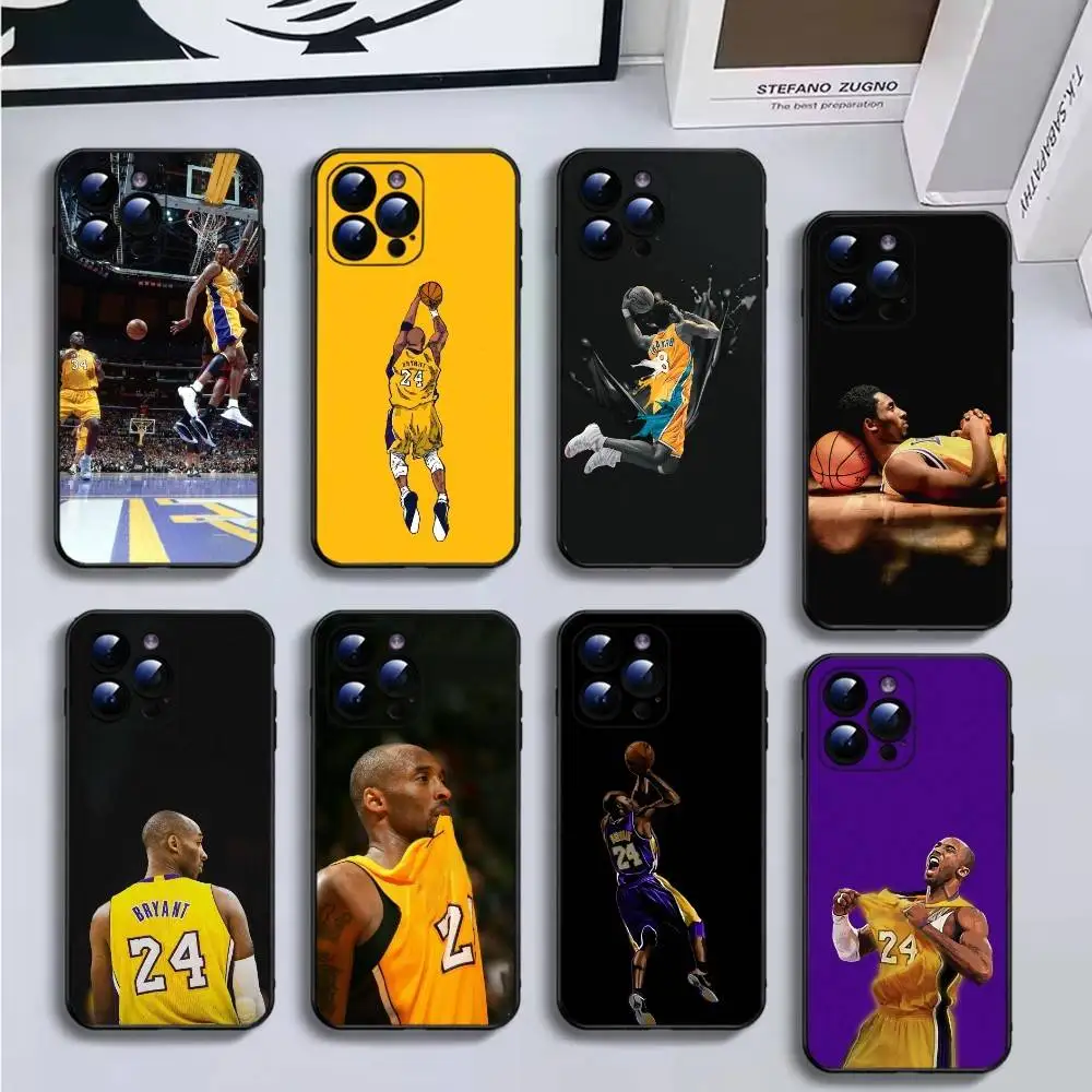 Чехол для телефона Kobe Bryant Basketball для iPhone16,15,14,13,12,11 Plus, Pro Max, XS, XR, SE, Mini,8,7, мягкий черный чехол Чехол для телефона Kobe Bryant Basketball для iPhone16,15,14,13,12,11 Plus, Pro Max, XS, XR, SE, Mini,8,7, мягкий черный чехол