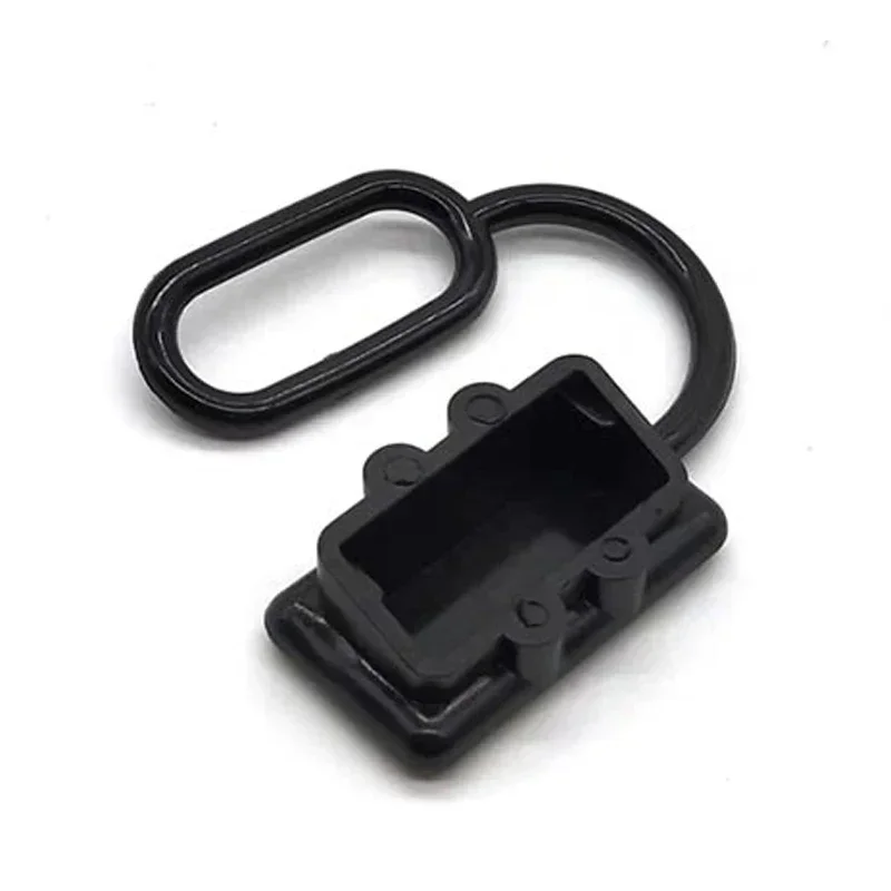 50A Soft Rubber Dust Cover 120A Lithium Battery Plug Protection Lid 350-175A Male Female Socket with Wire Dust-proof Cap Adapter