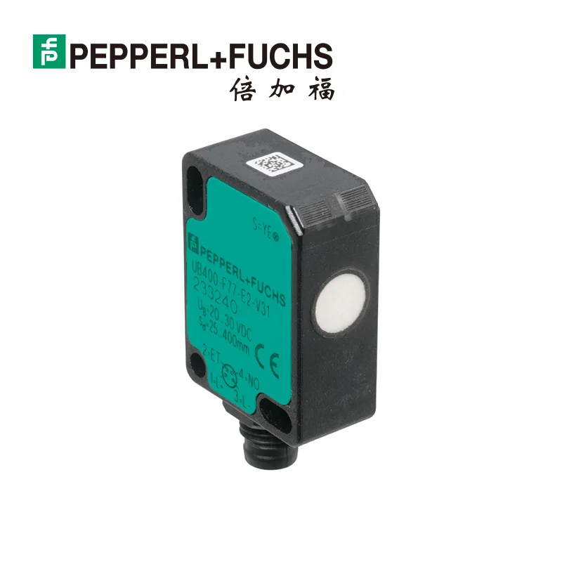 

Pepperl+Fuchs (P+F) UB100-F77-E2-V31 Ultrasonic Proximity Switch/Sensor (256272)