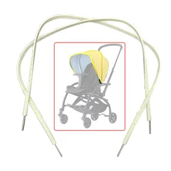 Varilla de soporte de arco para toldo de sol para cochecito, barra para sombrilla Bugaboo Bee3/5/6, poste para toldo, accesorios de repuesto para cochecito de bebé