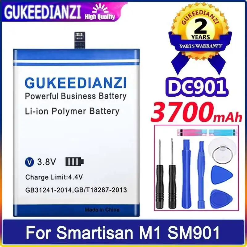 

Fast Charging Mobile Phone Battery DC901 3700Mah For Smartisan M1 SM901