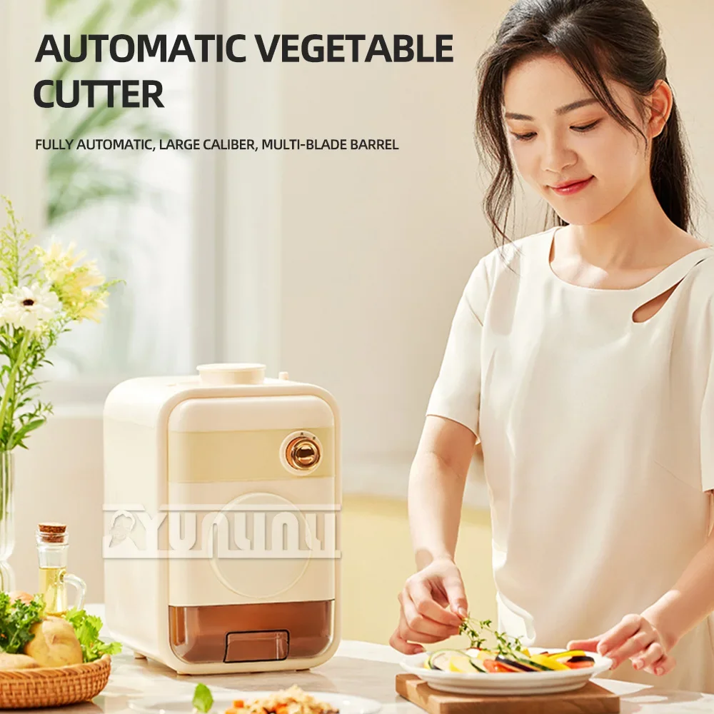 Electric Vegetable Shredded Sliced Machine Potato Waves Chopper Cutter Multifunctional Kitchen Food Processor