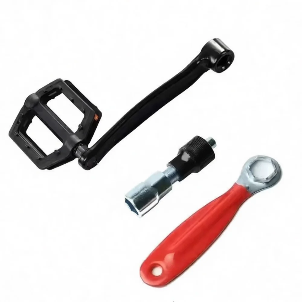 Cycling Gear Affordable - ชิ้นส่วนสำคัญสำหรับซ่อมแซมชุดขับเคลื่อนจักรยานเสือภูเขา คันโยกซ้ายสำหรับจักรยาน ชิ้นส่วนซ่อมแซมชุดขับเคลื่อนที่ทนทาน อุปกรณ์จักรยานที่มีความทนทาน