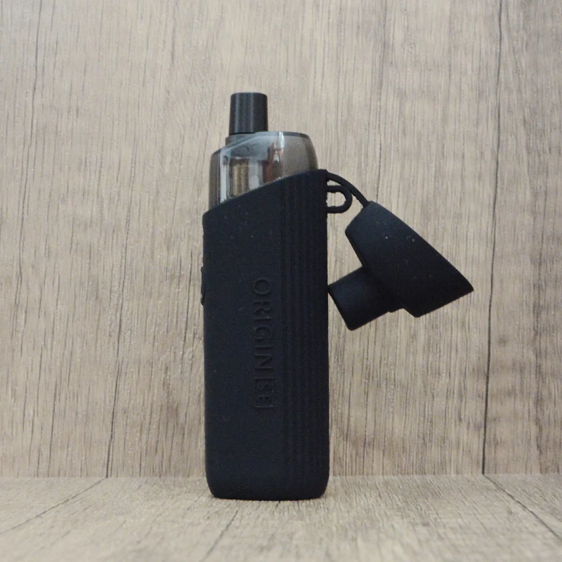 Silicone Texture Skin Case For OXVA Origin SE Protective Rubber Soft Cover With Lanyard