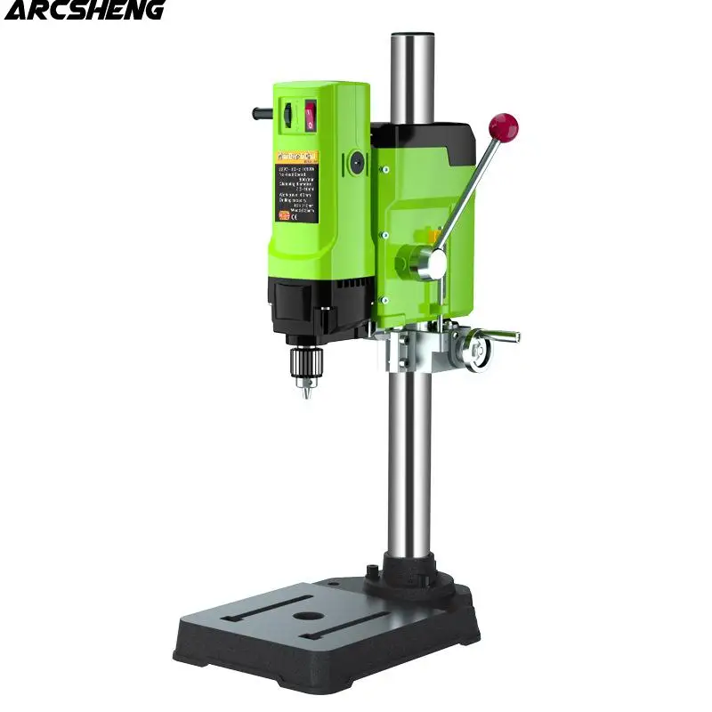 BG5157 1050W Mini Bench Drill Bench Drilling Machine Variable Speed Drilling Chuck 3-16mm For DIY Wood Metal Electric Tools