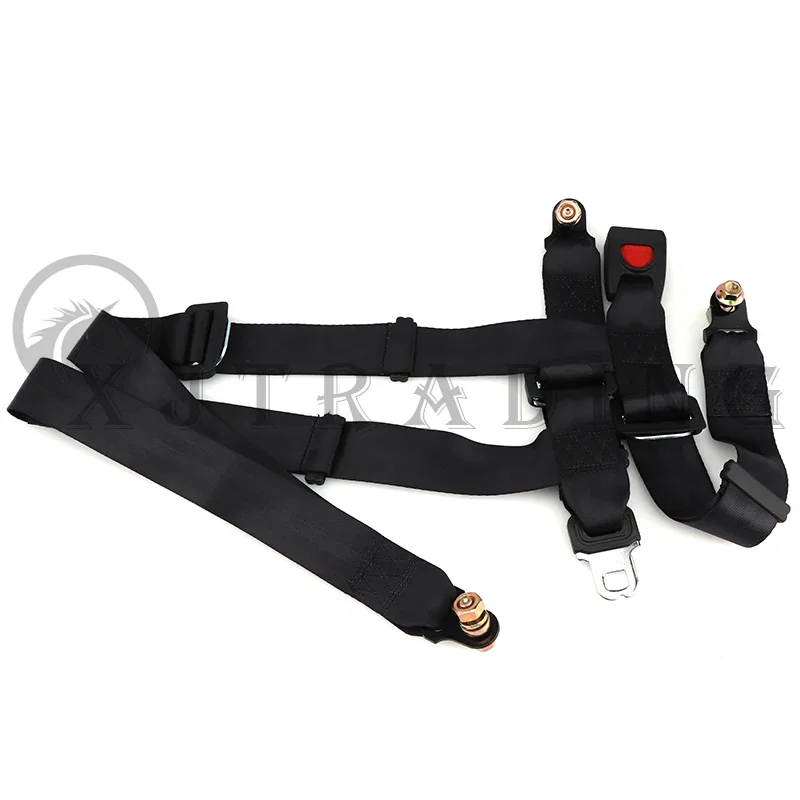 3 Studs Seat Belt Harness Fit simple seat belt For Safety Belt 150cc-250cc Go Kart Razor RZR ATV UTV Buggy Karting Quad Bike