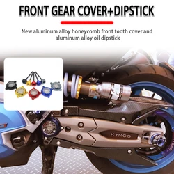 Front gear cover and dipstick FOR KYMCO AK550 PREMIUM AK 550 PREMIUM A K 2017 2019 2021 2022 2023 2024 Motorcycle accessories