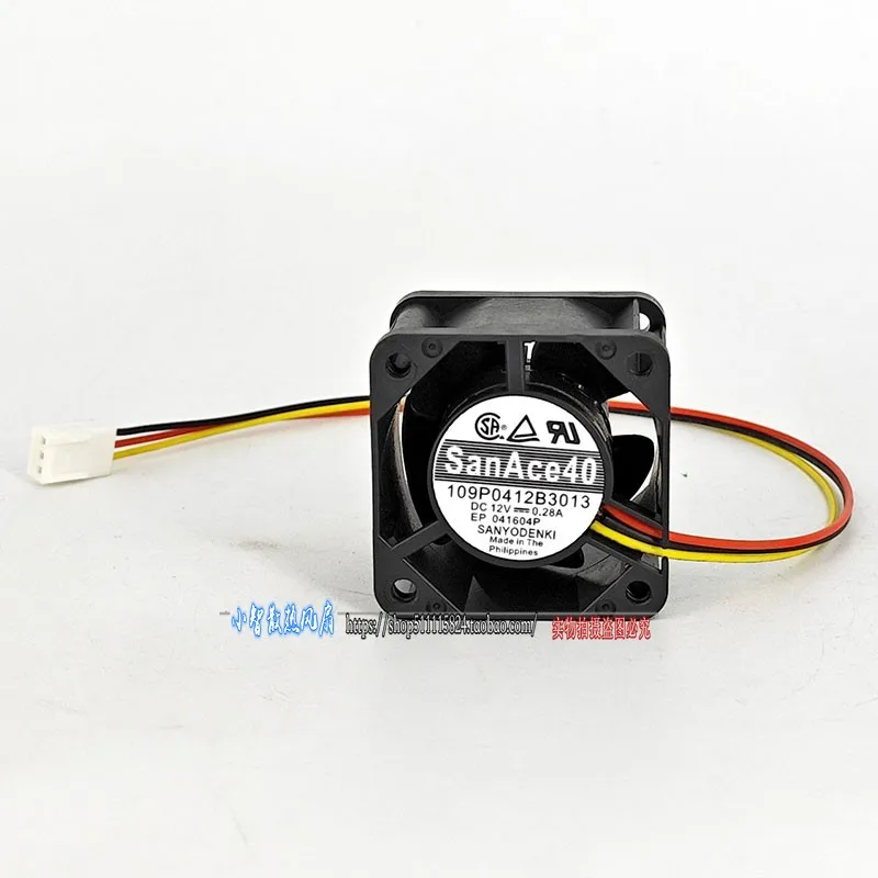ORIGINAL 109P0412B3013 12V 0.28A 4028 40*40*28mm KIPAS PENDINGIN RADIATOR BARU