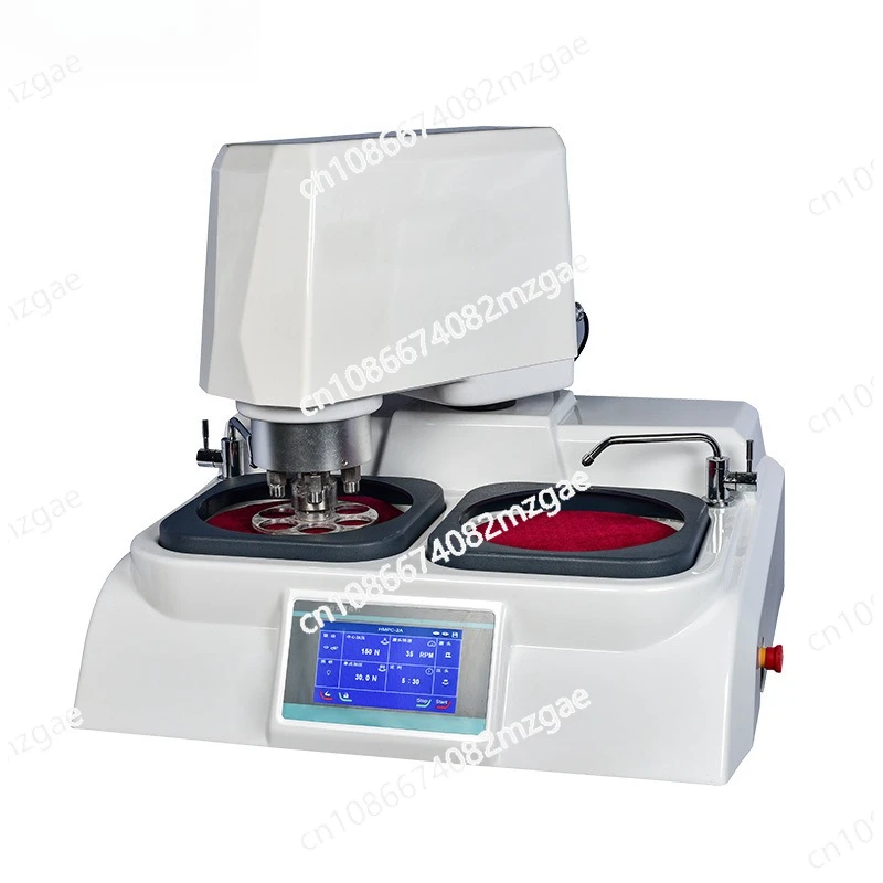 

MP-2B Двойной диск Металлографический шлифовально-полировальный станок для образцов Высокоскоростной шлифовальный станок с непрерывной переменной скоростью