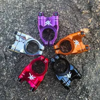 New Mountain Bike Power Stem 35mm Length 0 Degrees Road Bike Stem 31.8mm for 31.8mm Bicycle Handlebar Mtb Stem