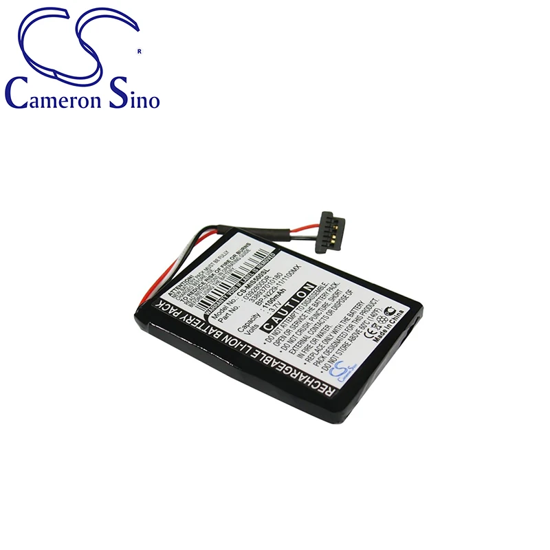 CameronSino Battery for Mitac Mio Moov S500 Mio Moov S556 fits 0392800DR 338937010180,GPS Navigator Battery.