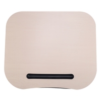 A76F-Desk Bed Cushion Knee Lap Handy Computer Reading Writing Table Tablet Tray Cup Holder Laptop Stand Cushion Desk Office Lapt