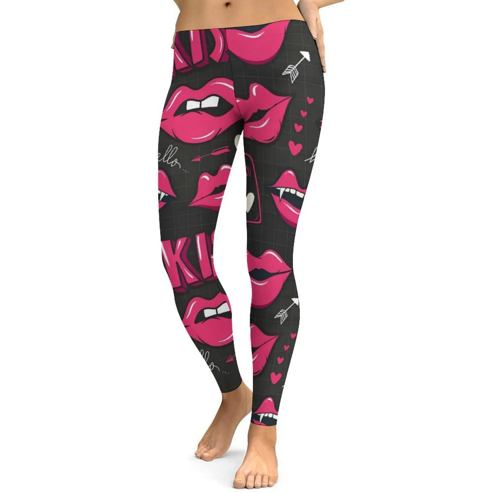 Leggings para mulheres calças de yoga treino levantamento de bunda corpo shaper compressão activewear roupas de ginástica