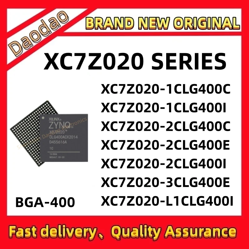 XC7Z020-1CLG400C XC7Z020-1CLG400I XC7Z020-2CLG400C XC7Z020-2CLG400E XC7Z020-2CLG400I XC7Z020-3CLG400E XC7Z020-L1CLG400I IC Chip