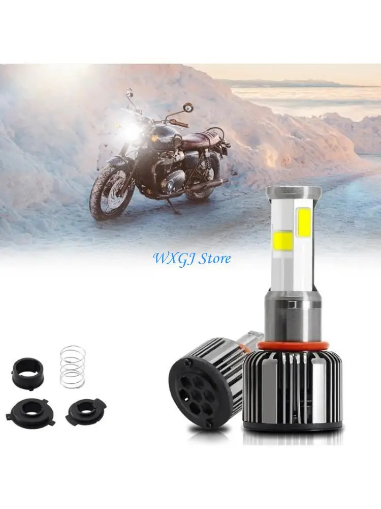 

37JE H4LED Headlight Bulb for Car Motorcycles H49003 HB2 LED Motorbike Headlamp