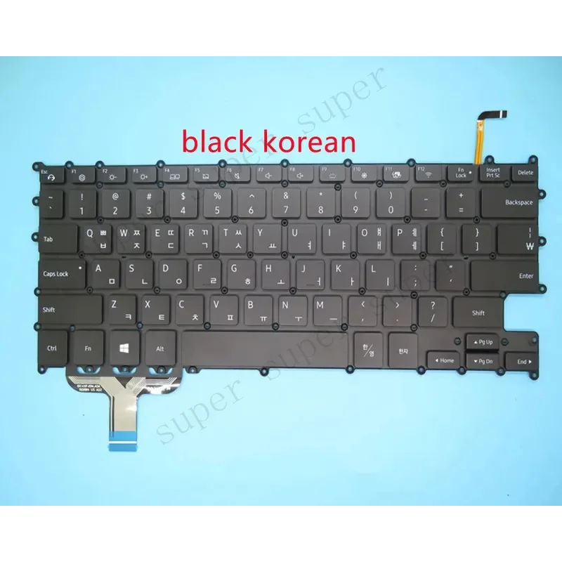 S+New for Samsung NT930SBE 930SBE NP930SBE laptop keyboard US/Korean With Backlight