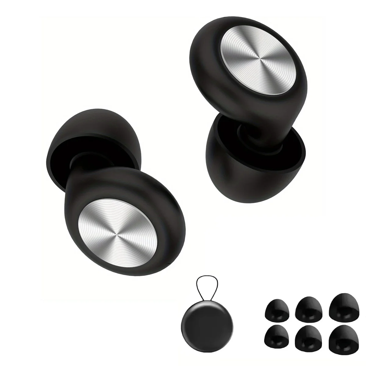 

Reusable Soft Noise-Reducing Earplugs, Space-Enclosing Sleep Noise-Reducing Earplugs Suitable For Families