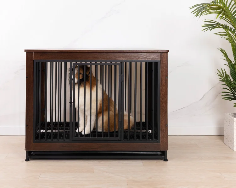 Youlite Hot Selling Good Quality And Cheap Ventilated Pet Cage Furniture Dog Crate In China Factory