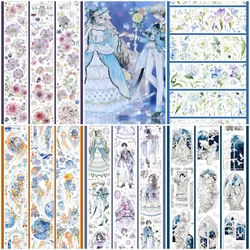 1 Loop Masquerade Ball/Floral Whispers/Jelly Fish Whale/angel Shiny Washi PET Tape