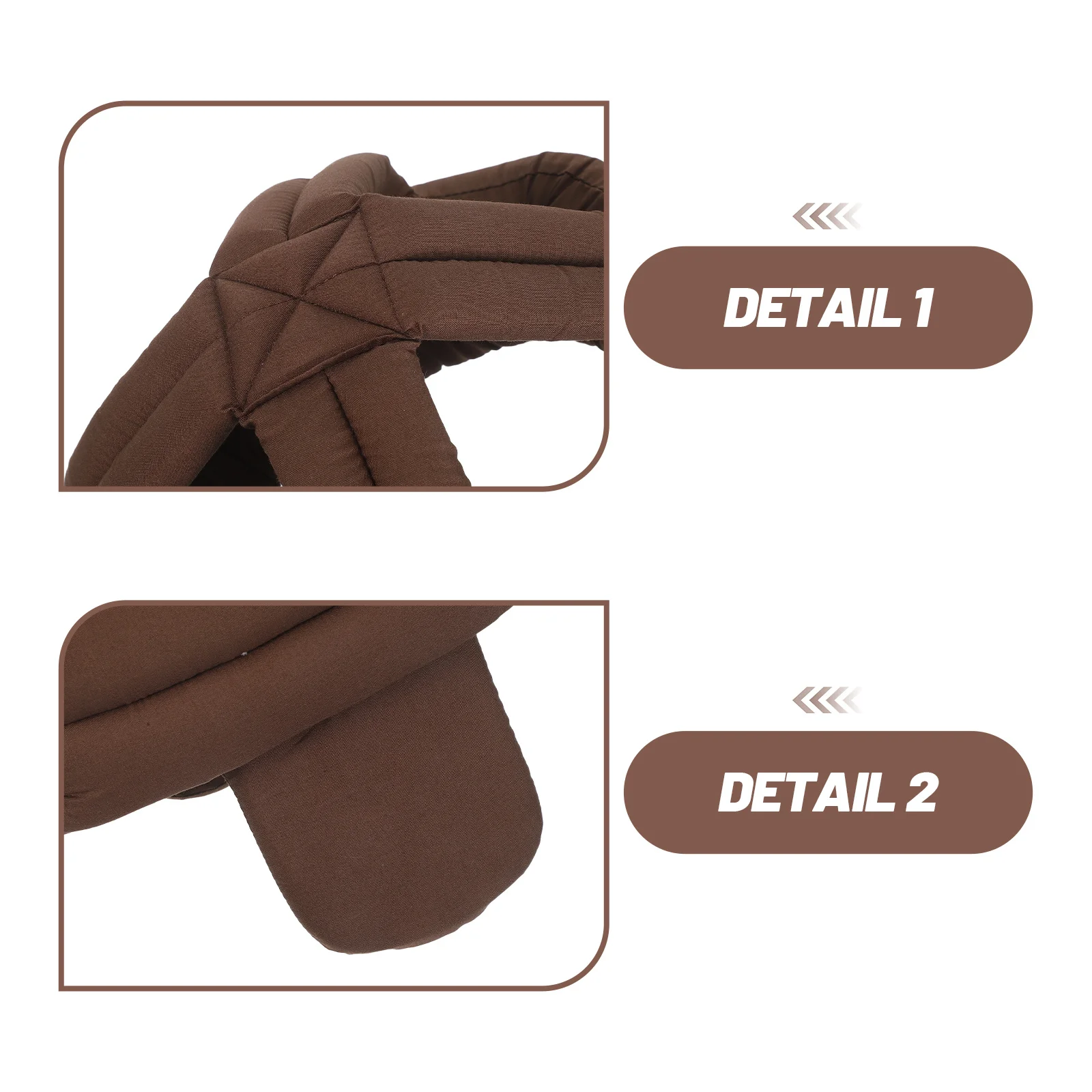 Elderly Head Protection Hat Lightweight Cotton Adjustable Fall Prevention Cap Head Outdoor Daily Use