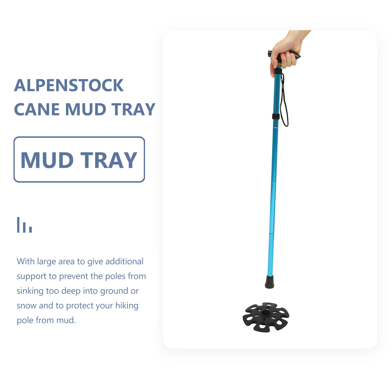 

4Pcs Mud Snow Pole Tip Covers Outdoor Climbing Trekking Accessories Walking Stick Protector Hiking Pole Replacement