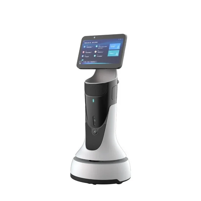 Welcome reception robot, commercial exhibition hall, government hospital restaurant, business exhibition hall to lead