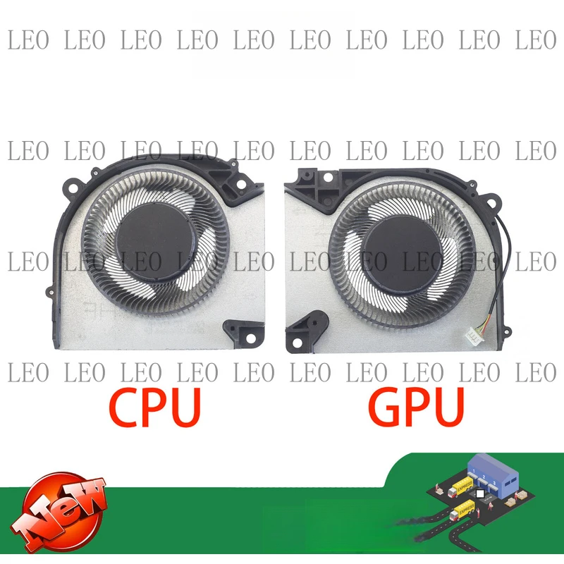 SS Laptop CPU GPU Cooling Fan for Thunderobot 911 Plus G2 Max ND NC 13th