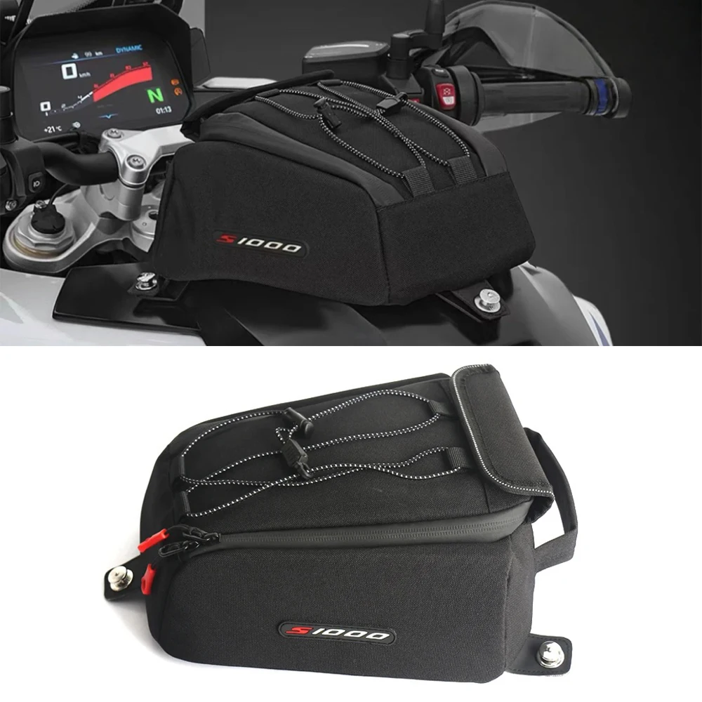 

Motorcycle Tank Bag For BMW S1000XR S1000 XR S 1000 XR 2020-2025 2024 2023 Quick Release Fuel Tank Kits Waterproof Fuel Tank Bag