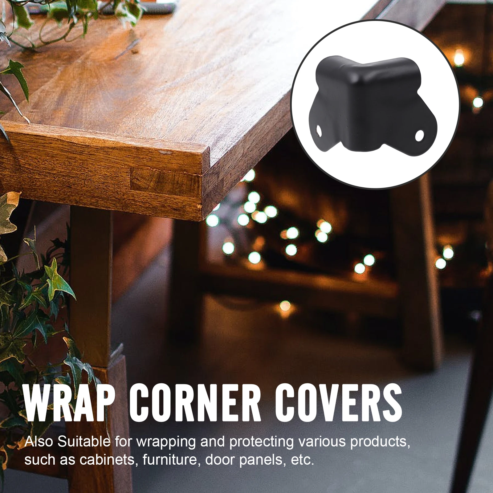 16 шт. угловая защита, черные железные угловые чехлы для динамиков для сценического оборудования, домашний шкаф, защита от столкновений