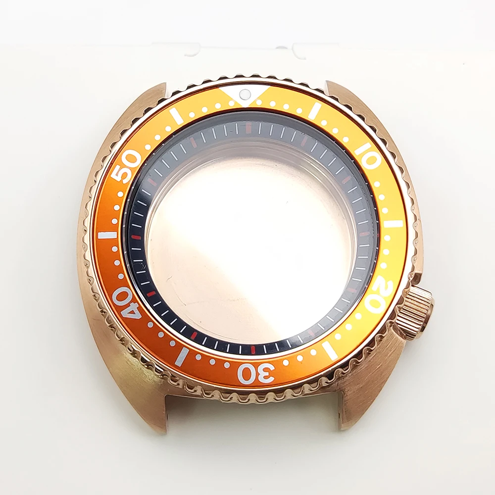 

Корпус Seiko для механизма NH35/36, модифицированные аксессуары, корпус часов для дайвинга, розовое золото