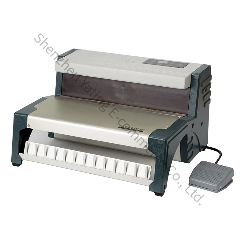 MC320 Iron Ring Intelligent Binding Machine Double-line Desk Calendar Punching Contract Tender