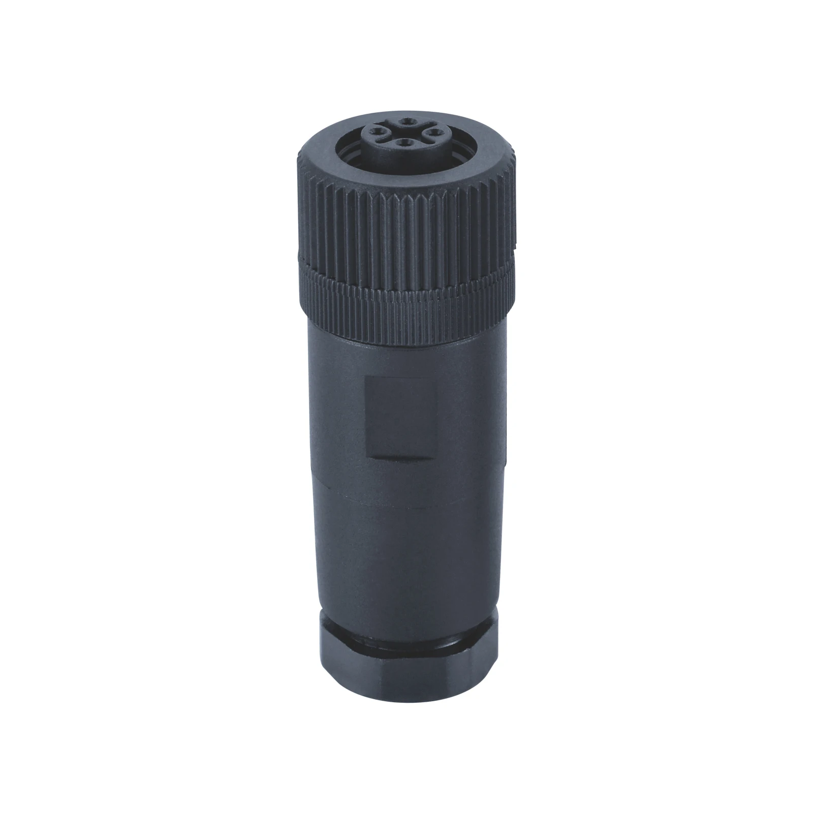 China Supplier  M12 Male Field Wireable 3 4 5 8 12 Pin Plastic Screw Connector Circular IP67 Waterproof Connector