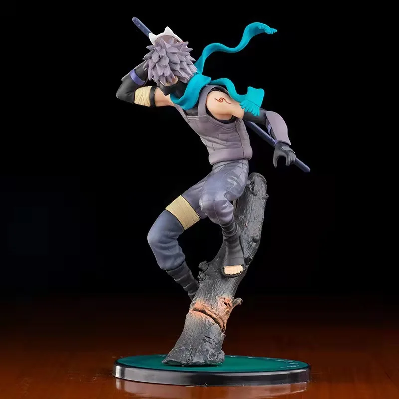 Naruto Hatake Kakashi two-dimensional anime peripherals creative desktop figure car chassis decorative ornaments holiday gifts