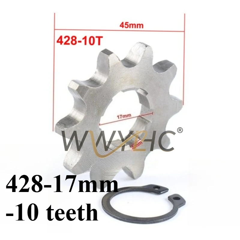 

Suitable for Off-road Motorcycle , Apollo Small High Race Engine Small Sprocket Tooth Plate Xiaofei 428 #10 To 18 Teeth